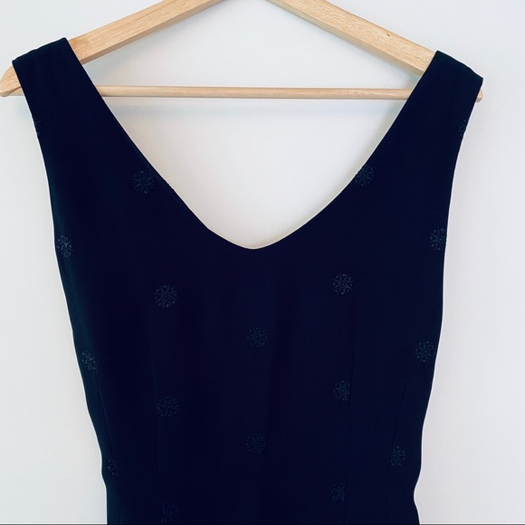 Dana Buchman Embroidered Sheath Dress - Picture 6 of 7